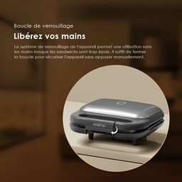 SmartSandwichMaker 750W Appareil à Sandwiches