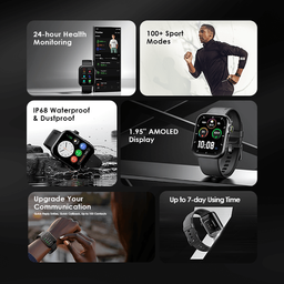 Watch ES 2 Montre intelligente AMOLED IP68 1,95″
