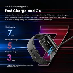 Watch ES 2 Montre intelligente AMOLED IP68 1,95″