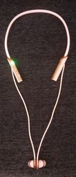 Necklace Lite استدعاء سماعات الرأس اللاسلكية الاهتزاز