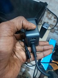 Superfast HyperGaN 65 65W GaN Wall Charger with free 100W CC Cable