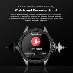 Watch Pro NT Montre intelligente alimentée par l'IA AMOLED de 1,43 pouces