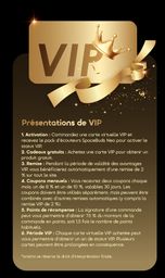 Adhésion à Plantinum Carte de membre VIP en ligne