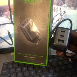 HyperGaN 65 65W GaN Wall Charger Kit with 100W Cable