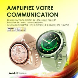 Watch 2R Montre intelligente TFT IP68 de 1,39 pouces