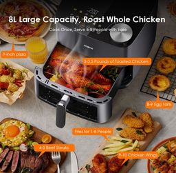 Nutrifry Max 8L 2000W Air Fryer