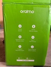 oraimo Power Turbo 4000mAh Portable Folding Fan