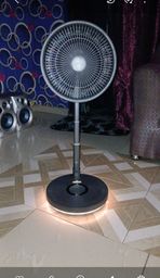 Power Turbo 4000mAh Portable Folding stand fan