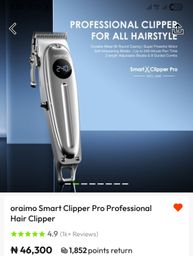 BEST FOR PROFESSIONAL HAIR CUT