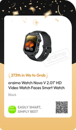 One of the best SmartWatch with an exciting features.