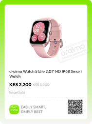 oraimo 5 lite version HD IP68