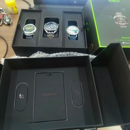Watch Pro X montre connectée AMOLED 1.43'' IP68 avec 2 boîtiers et bracelets remplaçables
