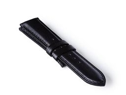 Black Leather Watch Strap 33