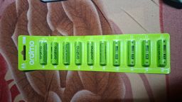 Battery LR6 10 unidade célula Seca