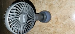 SmartHandheldfan 2 Ventilateur de table avec base lumineuse