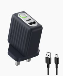 Oraimo 18W AniShield Charging Power Adapter - Fast, Safe, and Convenient! 💯