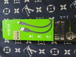 USB-A to Lightning braided cable