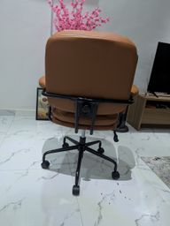 Very comfortable leather and easy to set up.