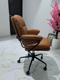 Very comfortable leather and easy to set up.