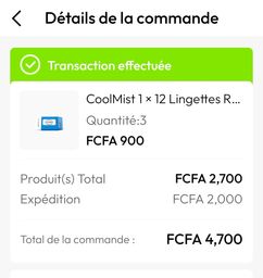 très rafraîchissant