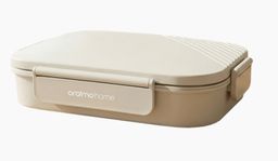 This product is a sleek and practical food storage container.