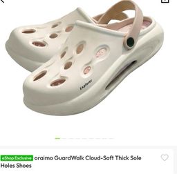 Oraimo GuardWalk Cloud-Soft Thick Sole Holes Shoes
