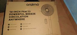 AirCruze 14Inch Rechargeable Pedestal Fan