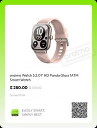 Watch 5 2.01" HD Panda Glass 1ATM Smart Watch