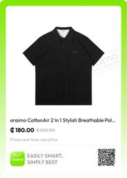 CottonSir 2 in 1 Stylish Breathable Polo Shirt