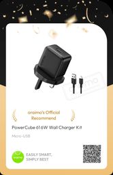 power cube 10 sleek 10W wall charger kit