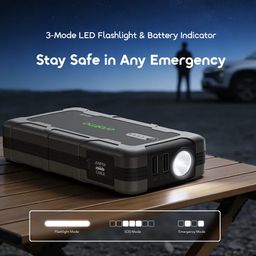Reliable Emergency Power and Roadside Assistance in One Device