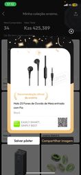 fones de ouvido