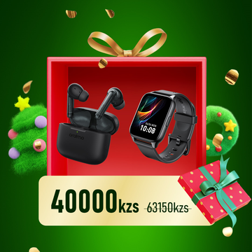 FreePods Lite X Watch 4 Plus Pacote de Natal (2 produtos)
