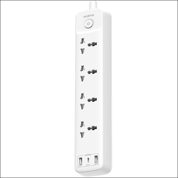 oraimo PowerHub C Multiprise 2M 4-AC 3-USB