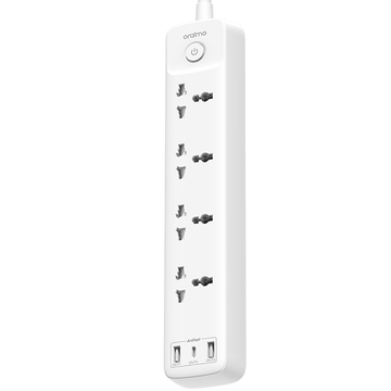 oraimo PowerHub C Multiprise 2M 4-AC 3-USB