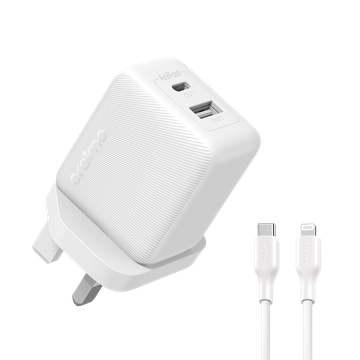 PowerCube 201 UK Type Plug 20W Charger Kit