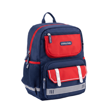 BuddyBag Blue Pressure-Relief Ergonomic Kids School Backpack