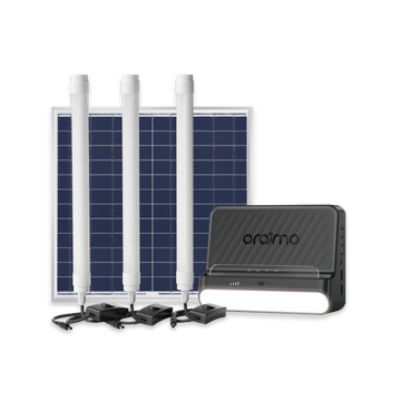 PowerSolar 76 15W Solar Home Power System with A Fan