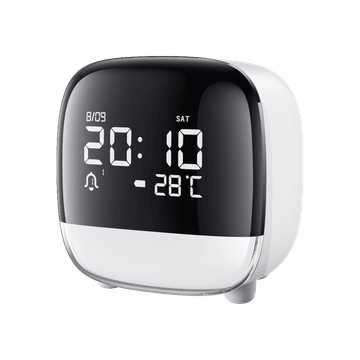 ClockPoint Plus Multi-Use Rechargeable Digital Clock With Touch Light