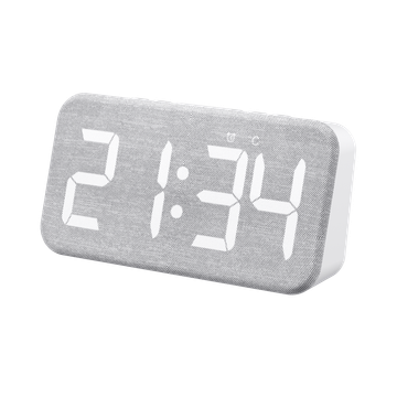 ClockPoint Air Rechargeable Alarm Clock