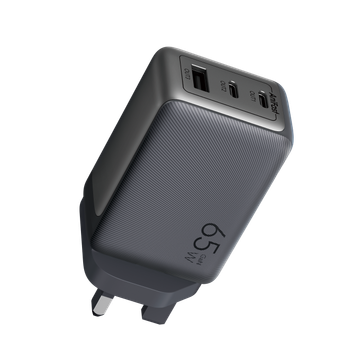 HyperGaN 65 65W GaN Wall Charger Kit with 100W CC Cable