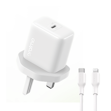 PowerCube 202 UK Type 20W Compatible Charger Kit