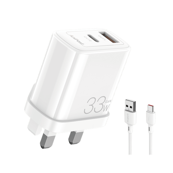 PowerGaN 33 33W Wall Charger Kit