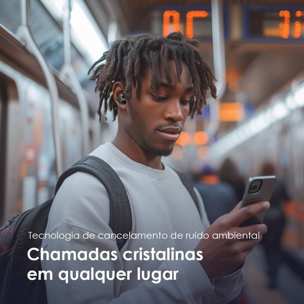 AirBuds 4 ENC Verdadeiros fones de Ouvido sem fio