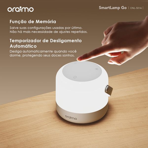 SmartLamp Go 4.5W RGB Luz Noturna