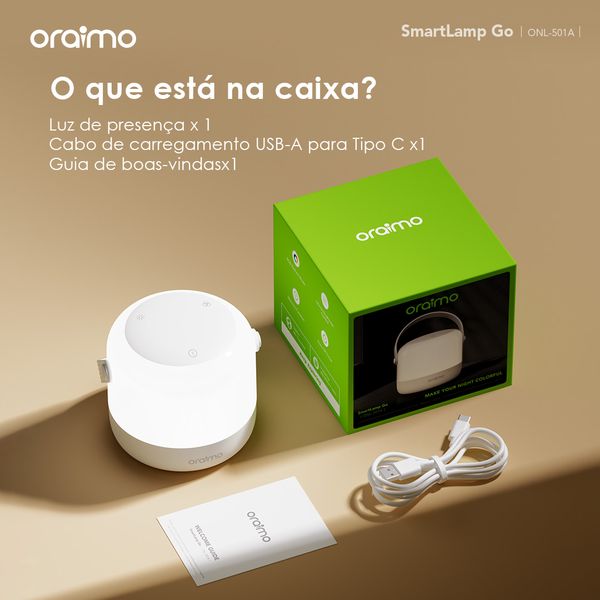 SmartLamp Go 4.5W RGB Luz Noturna