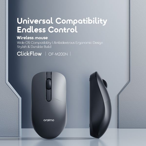 ClickFlow 1600 CPI Wireless Mouse