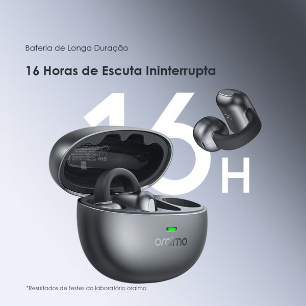OpenSnap N Fones de Ouvido True Wireless Open-Ear