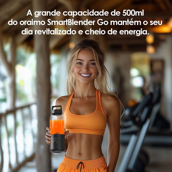 SmartBlender Go 500ML Liquidificador Portátil