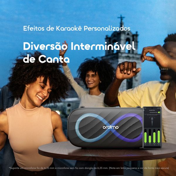 SpaceBox Pro Caixa de Som Sem Fio de 80W